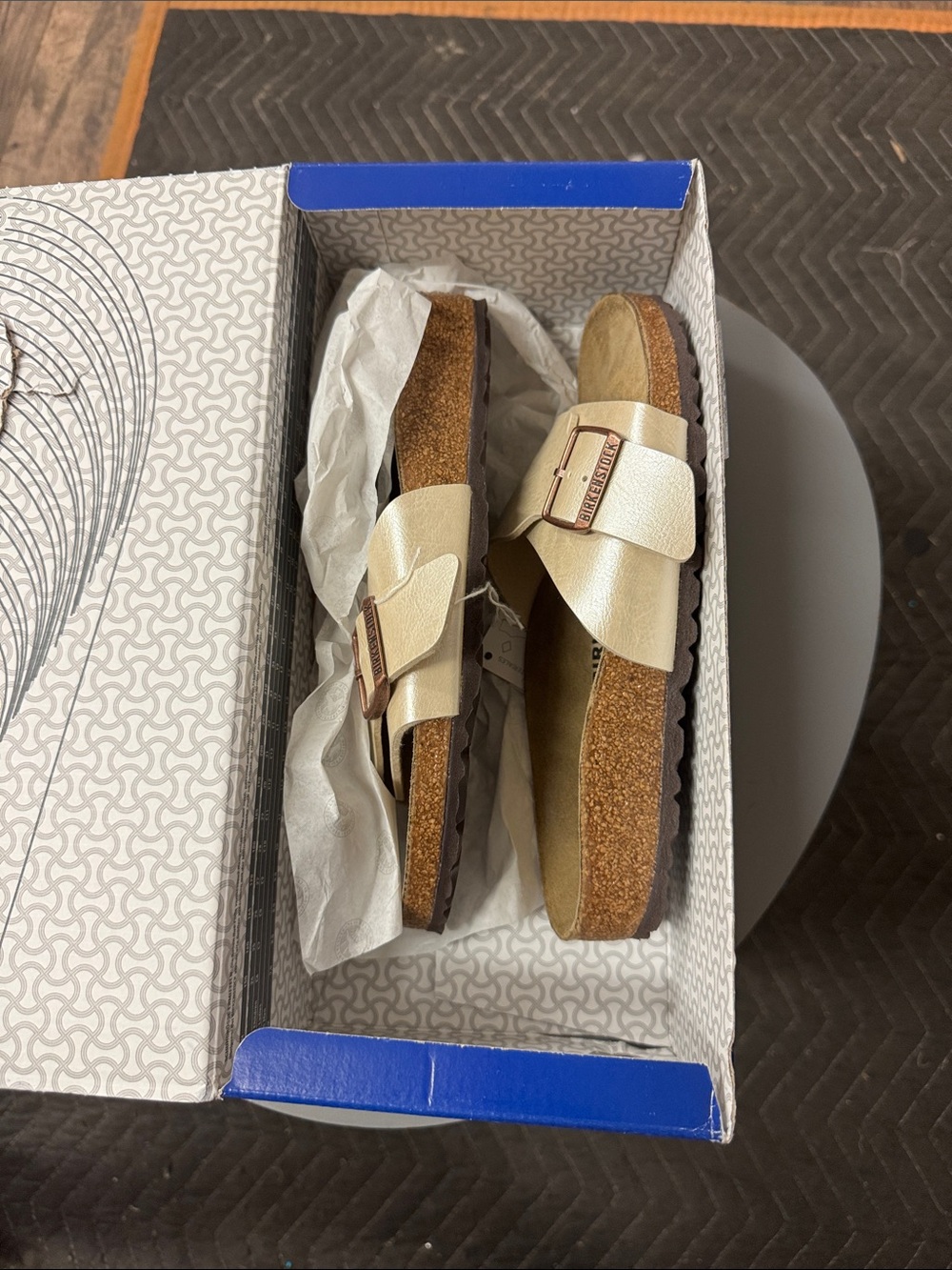 Birkenstock Catalina BS Graceful Pearl white
